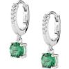 Amen Gioielli Orecchini Donna Amen HUGGIES Verde in Argento 925 codice ECIPBBVEZ