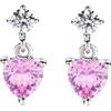 Amen Gioielli Orecchini Donna Amen PRINCESS Rosa in Argento 925 codice ECUBFU