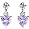 Amen Gioielli Orecchini Donna Amen PRINCESS Lilla in Argento 925 codice ECUBLA
