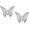 Amen Gioielli Orecchini Donna Amen DIAMONDS Farfalla in Argento 925 codice EFAGBBZ3