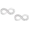 Amen Gioielli Orecchini Donna Amen DIAMONDS Infinito in Argento 925 codice EIBBZ3