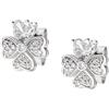 Amen Gioielli Orecchini Donna AMEN Argento 925 Quadricuore codice EQUSBB