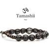 Tamashii Bracciale RUOTA DELLA PREGHIERA LAVA NERA Tamashii Unisex