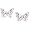 Amen Gioielli Orecchini ANIMALIER LUXURY FARFALLA ZIRCONI Amen Donna