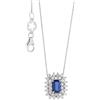 Comete Collana Donna COMETE REGINA ORO DIAMANTI ZAFFIRO BLU codice GLB1603
