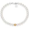 Comete Bracciale Donna COMETE FILI PERLE ACQUADOLCE ORO SFERE codice BRQ294