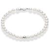 Comete Bracciale Donna COMETE FILI FANTASIA PERLE SFERA ORO 18 KT codice BRQ347B