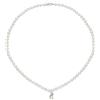 Comete Collana Donna COMETE PERLE D'AMORE ORO 18 kt DIAMANTI CUORE codice FWQ374