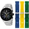 Maserati Orologio TRAGUARDO SILVER BLACK BLUE YELLOW GREEN R8873612061 Maserati Uomo