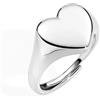 Amen Gioielli Anello Chevalier Amen Donna Collezione MIO CUORE in Argento 925 codice ANCUB3