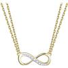 Liu Jo Collana Donna LIU JO LUXURY simbolo INFINITO Collezione ESSENTIAL in Acciaio codice LJ2514
