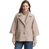 TOM TAILOR Giacca da donna, 38230 - Boucle Beige Melange, 3XL