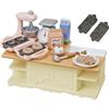 SYLVANIAN FAMILIES Le meuble de cuisine et accessoires Sylvanian Families