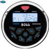 BOSS Stereo Marino Tondo Cruscotto BOSS Marine MGR350B - Radio Nautica Bluetooth 240W