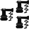 Set 6 Supporti a Fibbia per Action Camera: Attacco Quick Release per