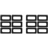 6 pezzi di toppe per connettori per pinne SUP Paddle Board - Kit di riparazione