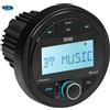BOSS Stereo Marino Tondo Cruscotto BOSS Marine MGR300B-Radio Nautica Bluetooth 60W x4