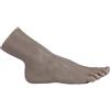 Vnmcry Modello di Piedi in Silicone Dimensione Reale per Uomo e Donna Morbido e Flessibile Manichino per Esposizione Scarpe Sandali e Calze (Destra, Piede Uomo, Nero Scuro)
