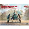 ICM BENZ PATENT MOTORWAGEN 1886 W/Mrs.Benz & Sons KIT 1:24