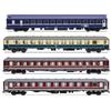 Rivarossi FS DBNS 4-UNIT PACK 1 CARROZZE ITALIA-OLANDA EP.V 1:87