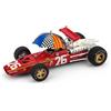 Brumm FERRARI 312 F 1 J.ICKX 1968 N.26 WINNER FRANCE GP + DRIVER + UMBR.1:43