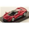 Looksmart FERRARI DAYTONA SP3 ROSSO MAGMA 1:43