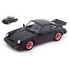 KK Scale PORSCHE 911 CARRERA 3.2 CLUBSPORT 1989 BLACK/RED 1:18