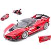 Burago FERRARI FXX-K EVOLUZIONE N.54 RED SIGNATURE 1:18