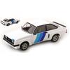 ModelCarGroup FORD ESCORT MKI II RS 2000 X-PACK 1977 WHITE/LIGHT BLUE DECALS 1:18