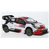 Ixo Model TOYOTA GR YARIS WRC HYBRID N.33 RALLY FINLAND 2023 EVANS-MARTIN 1:18