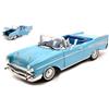 MotorMax CHEVROLET BEL AIR CONVERTIBLE 1957 BLUE 1:18