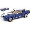 KK Scale FORD MUSTANG SHELBY GT500 1967 BLUE/WHITE 1:12
