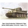 Dragon DRMD006 1/35 TIGER I EARLY PRODUCTION WITTMANN'S TIGER (KURSK 1943)