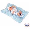 GIOCHERIA BEBE' VINILE CM.40 AZZ CORPO SIL.C.CUSCINO