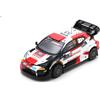 Spark Model TOYOTA YARIS N.33 WINNER RALLY FINLAND 2023 E.EVANS-S.MARTIN 1:43