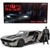 Jada Toys BATMAN BATMOBILE 2022 COMIC WITH FIGURE, BLACK CHROME 1:24