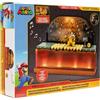 JAKKS PACIFIC SUPER MARIO PLAYSET BATTAGLIA DI BOWSER C/PERS.