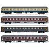 Rivarossi FS DBNS 4-UNIT CARROZZE PACK 2 ITALIA-OLANDA EP.V 1:87