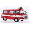 ModelCarGroup BARKAS B 1000 MINI BUS FIRE BRIGADE AMBULANCE 1:18
