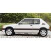 Ixo Model PEUGEOT 205 1.9 GTI WHITE KIT 1:8