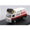 Rio FIAT 238 VAN TETTO ALTO CON PORTAPACCHI ASSIST.RALLY LANCIA 1973 1:43