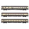 Rivarossi FS 3-UNITS PETRUZZELLI MILANO-BARI C BANDIERA LIVERY EPOCA V 1:87