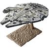 Bandai (BANDAI) Star Wars Millennium Falcon risveglio della forza scala 1/144 modellino in pl...