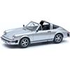 Schuco PORSCHE 911 TARGA 1977 SILVER PRO RESIN 1:18