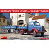 Miniart GERMAN TRUCK L1500S W/CARGO TRAILER KIT 1:35