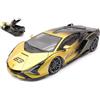 Burago LAMBORGHINI SIAN FKP 37 N.63 YELLOW FADE COLOUR 2020 1:18