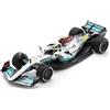 Spark Model MERCEDES F1 W13 LEWIS HAMILTON 2022 N.44 2nd FRENCH GP 1:18
