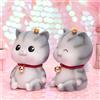 Salvadanaio Gatto Soprammobile Coin Bank for Kids Statuetta Di Fortunato
