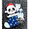 Distintivo spilla Hard Rock Cafe Santa Holiday Panda 2025 Tokyo UENO STATION ...