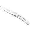 Coltello pieghevole Claude Dozorme Le Thiers Liner Lock in acciaio inox 10.5 cm